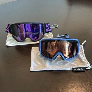 SMITH Ski Goggles - purple and Blue